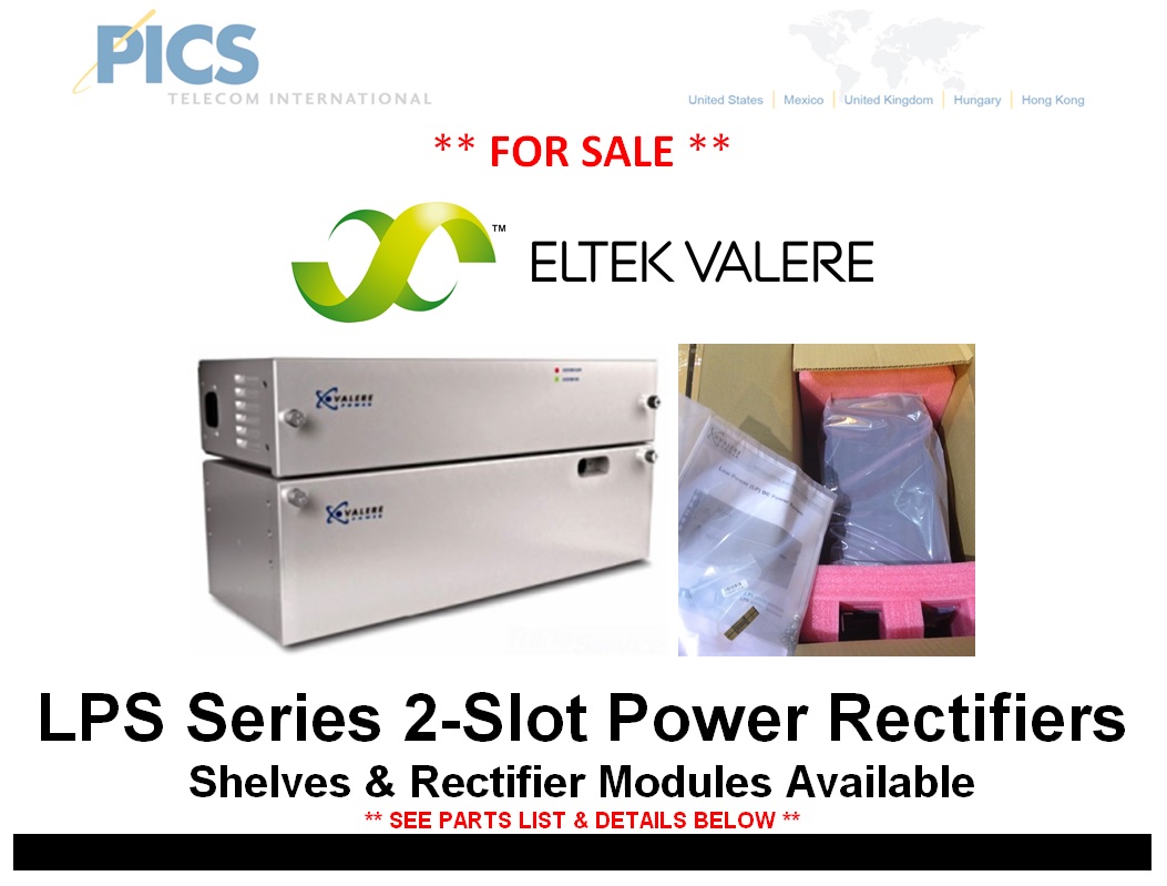 Eltek-Valere LPS Series Rectifiers For Sale Top (12.5.14)